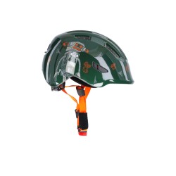 Kask rowerowy dziecięcy z robotem Abus Smiley 3.0 M 50-55cm Zielony