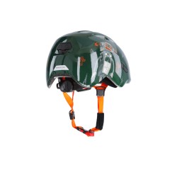 Kask rowerowy dziecięcy z robotem Abus Smiley 3.0 M 50-55cm Zielony