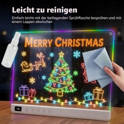 Outlet Podświetlana tablica LED do rysowania 35x25cm 13 kolorów OPIS