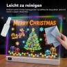 Outlet Podświetlana tablica LED do rysowania 35x25cm 13 kolorów OPIS