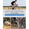 Outlet VeloGo zestaw błotników do roweru 20-26" przód tył Czarno-Fioletowe