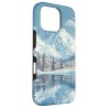 Outlet Etui do iPhone 16 Pro Zimowe Jezioro Krajobraz Vintage Retro