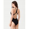 Adidas Damski Strój do pływania 3-Stripes C-Back Rozmiar 36 Czarno-Biały