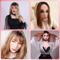 Outlet ROANYER 2.0 Realistyczna Maska Silikonowa dla Crossdresserów