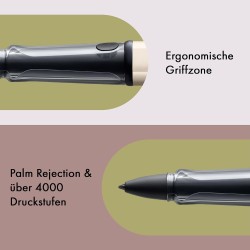 Outlet LAMY rysik dotykowy do Androida z ergonomicznym uchwytem, srebrny