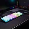 Outlet Klawisze do klawiatury Pudding Keycaps białe OPIS