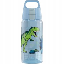 Outlet Bidon dziecięcy Sigg 500ml z dinozaurem do napojów niebieski