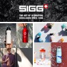 Outlet Bidon dziecięcy Sigg 500ml z dinozaurem do napojów niebieski