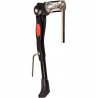 Outlet YUNYU Regulowana Stopka Rowerowa 24-28cm Aluminiowa Czarna