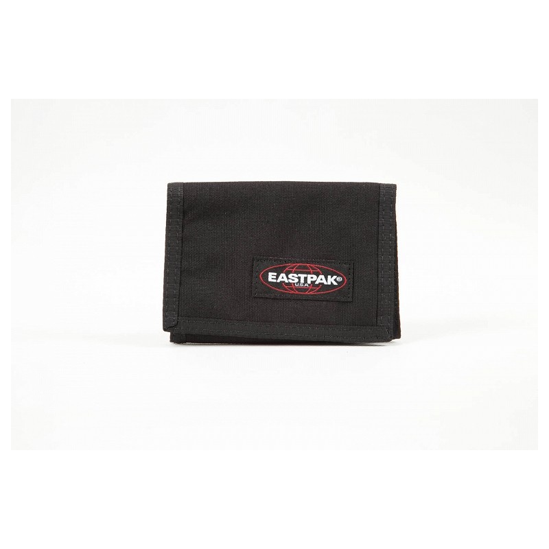 Outlet Eastpak Portfel Składany na Rzep Syntetyk uniseks 13 x 9cm Czarny