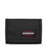 Outlet Eastpak Portfel Składany na Rzep Syntetyk uniseks 13 x 9cm Czarny