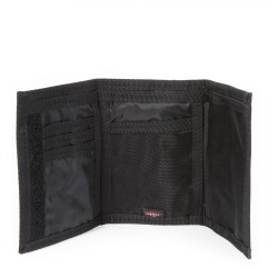 Outlet Eastpak Portfel Składany na Rzep Syntetyk uniseks 13 x 9cm Czarny