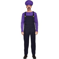 Outlet Męski Strój w Stylu Super Mario Przebranie Karnaław Uniwersalny