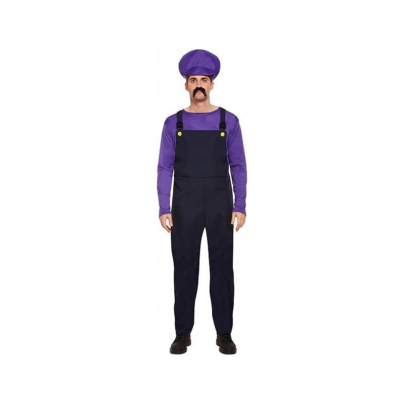 Outlet Męski Strój w Stylu Super Mario Przebranie Karnaław Uniwersalny
