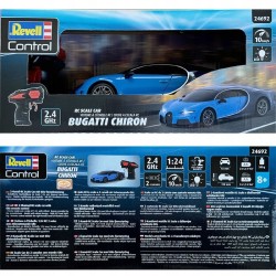 USZKODZONY Revell RC Auto zdalnie sterowane Bugatti Chiron 1:24 2,4 GHz