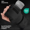 Outlet RDX Żelowe Rękawice Bokserskie MMA Muay Thai 100cm Owijki r. M