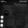 Outlet RDX Żelowe Rękawice Bokserskie MMA Muay Thai 100cm Owijki r. M