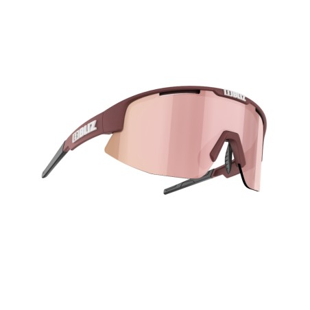 Outlet Okulary Przeciwsłoneczne Bliz Matrix Smallface Burgundy/Brown Rose