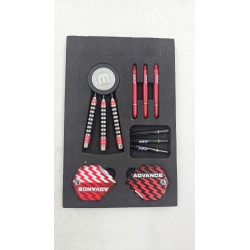Outlet Rzutki Winmau Advance Series 500 22 gramy 90% Wolfram 3 sztuki