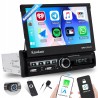 Outlet Radio 1DIN z wysuwanym ekranem 7" CarPlay i Android Auto