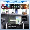 Outlet Radio 1DIN z wysuwanym ekranem 7" CarPlay i Android Auto