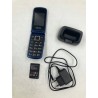 Outlet Telefon komórkowy GSM z klapką duże przyciski SOS Niebieski