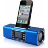 Outlet Music Man Głośnik MP3 Radio FM AUX USB microSD 6W Niebieski