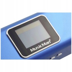 Outlet Music Man Głośnik MP3 Radio FM AUX USB microSD 6W Niebieski