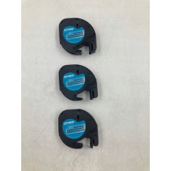 Outlet Przezroczyste taśmy etykiet LetraTag DYMO LT 1,27 cm x 4,3 m 3 szt.