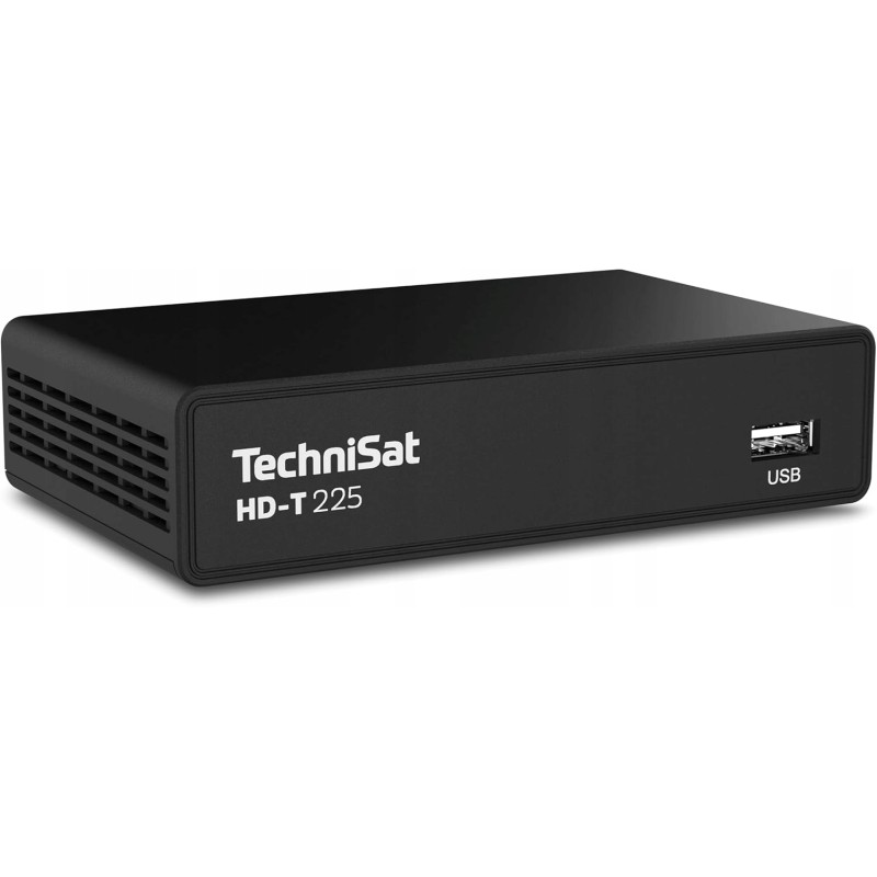 Outlet Kompaktowy odbiornik multimedliany DVB-T2 HD TechniSat HD-T 225 z