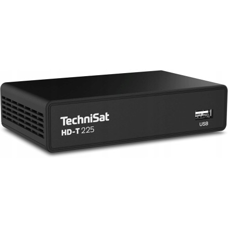 Outlet Kompaktowy odbiornik multimedliany DVB-T2 HD TechniSat HD-T 225 z