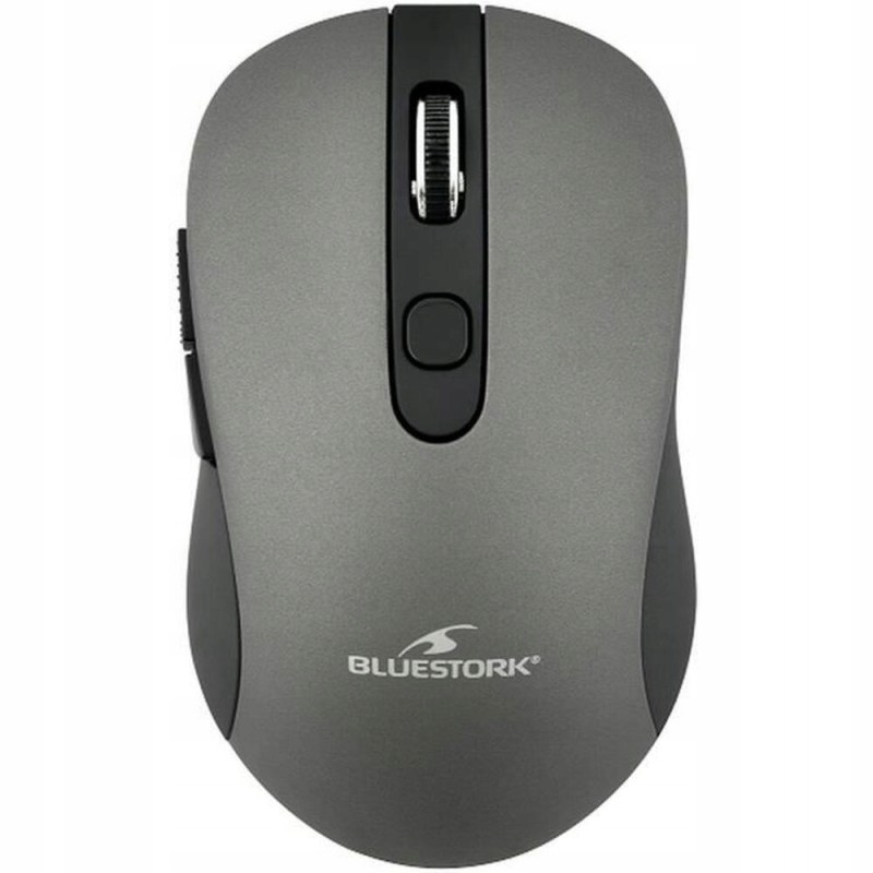 Outlet Myszka Bezprzewodowa Bluestork z adapterem USB 2,4 GHz Szary