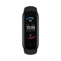 USZKODZONY Smartband Amazfit Band 5 AMOLED 1,1" 5 ATM BT 5.0 24g czarny