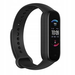 USZKODZONY Smartband Amazfit Band 5 AMOLED 1,1" 5 ATM BT 5.0 24g czarny