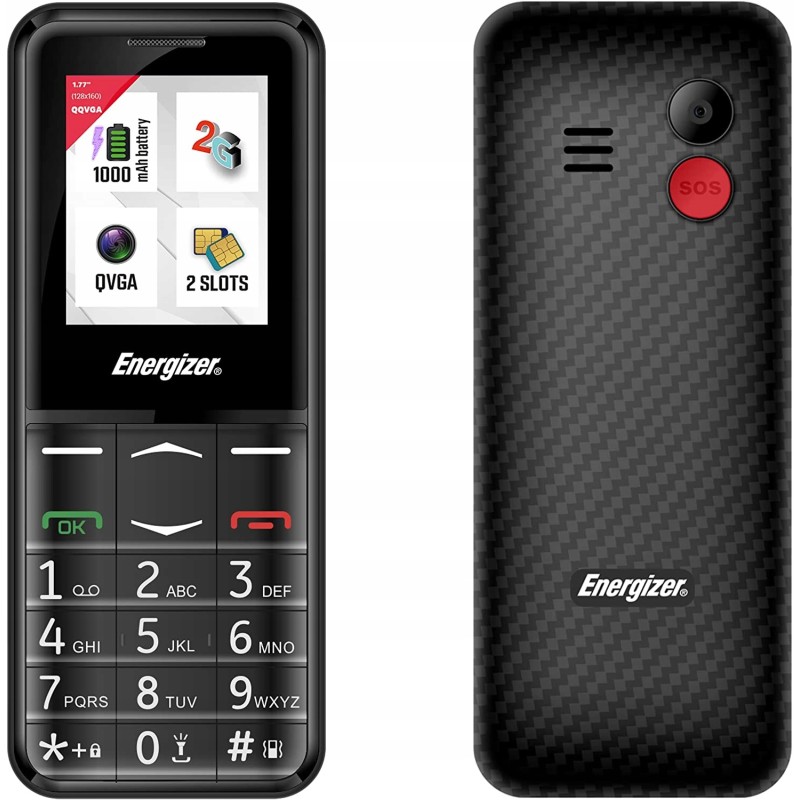 Outlet Telefon komórkowy Fly 8 2G 2 GB / 1 GB Dual SIM FM 1000mAh Czarny