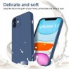 Outlet Qasyfanc Etui ochronne do iPhone 11 + 2 szkła hartowane Matowy
