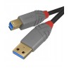 Outlet Lindy kabel przewód USB 3.2 USB A - USB B 5 Gb/s 5m Czarny