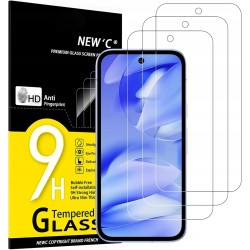 Outlet Zestaw 3 folii ochronnych ze szkła hartowanego NEW'C do Google Pixel