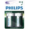 Outlet Bateria cynkowo-węglowa Philips D (R20) 2 szt.