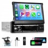 Outlet Radio samochodowe 7" 1 DIN Hodozzy z dotykowym Carplay i Bluetooth