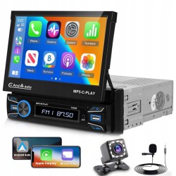 Outlet Radio samochodowe 7" 1 DIN Hodozzy z dotykowym Carplay i Bluetooth