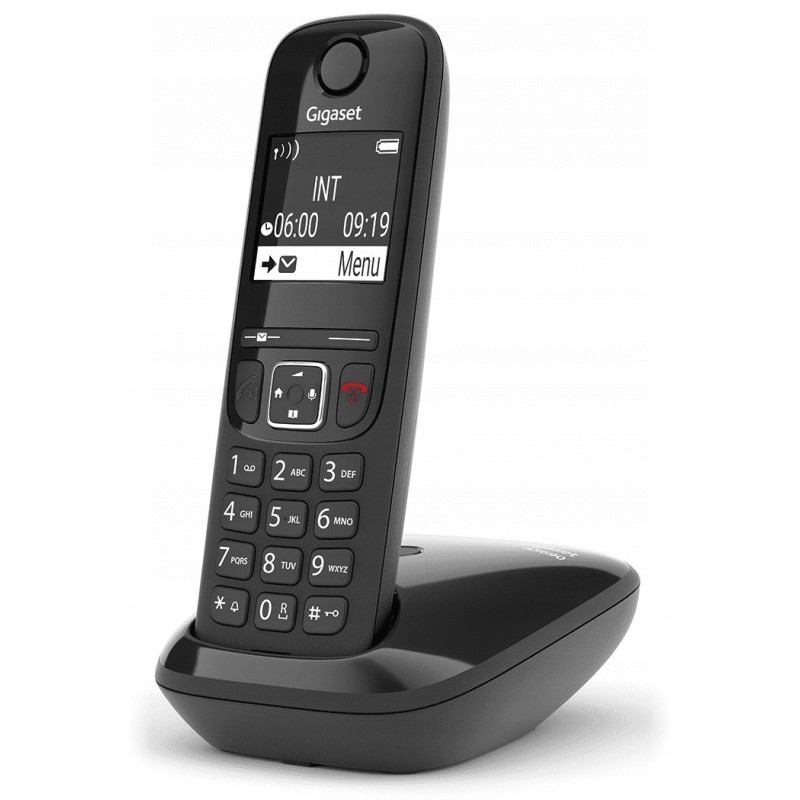 Outlet Telefon bezprzewodowy z podstawką Gigaset AS690 HX 180h Na Baterii