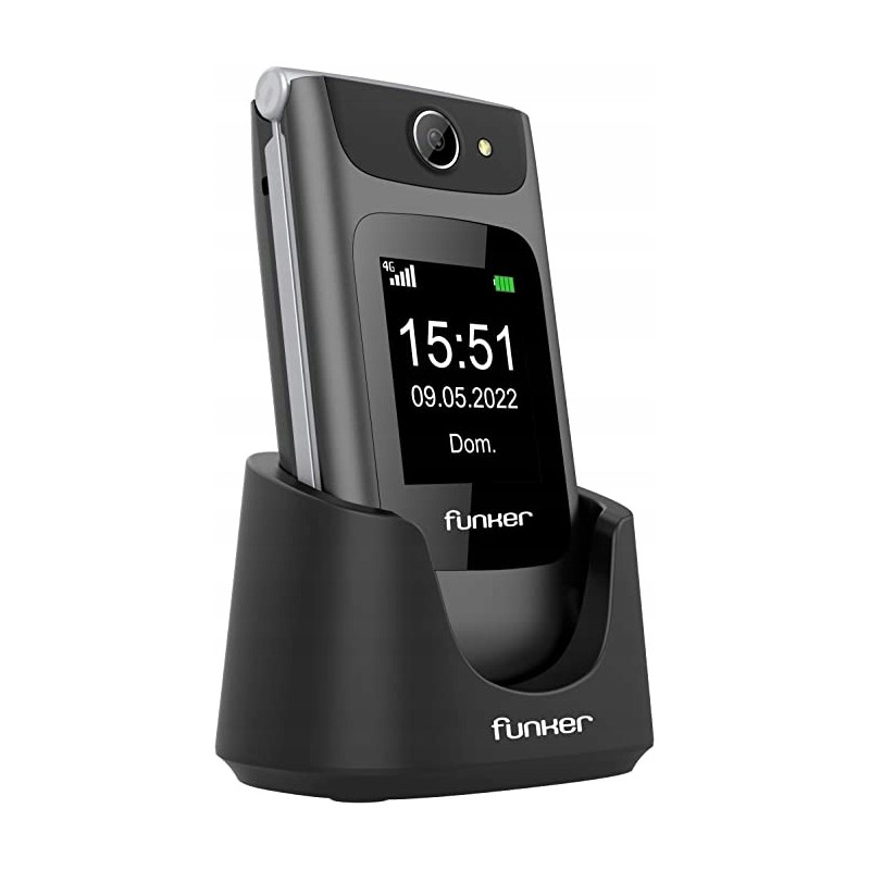 Outlet Telefon komórkowy Funker C250 Comfort Power 4G 1,77" FM BT Kamera