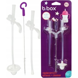 Zestaw 2 zapasowych słomek ze szczoteczką B.Box BB00525