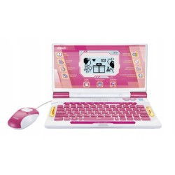 Outlet Laptop VTech Explorer Laptop Pro gry edukacyjne różowy język