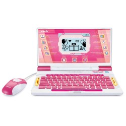 Outlet Laptop VTech Explorer Laptop Pro gry edukacyjne różowy język