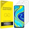 Outlet JETech Szkło Hartowane 9H 3 szt. do Xiaomi Redmi Note 9S/9 Pro