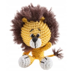Outlet Zestaw do szydełkowania Mini Löwe 23901 14cm - Lew