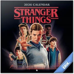 Outlet Kalendarz ścienny Strange Things na rok 2026 A8208 Grupo Erik