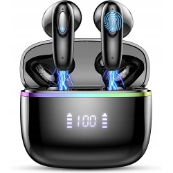 Outlet Słuchawki bezprzewodowe douszne Romoke T19 BT 5.3 Hi-Fi do 8h na